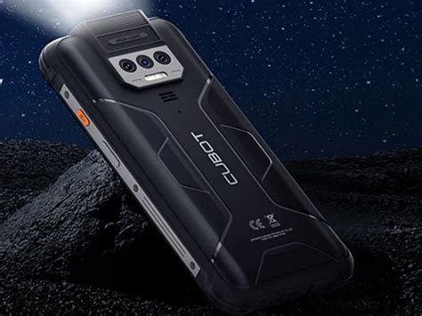 Cubot KingKong 8 rugged smartphone with a bright flashlight and a large ...