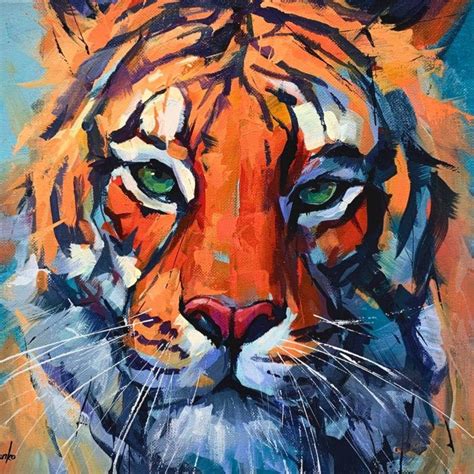 Wildlife Page 2 Of 10 Dimitri Sirenko Art Art Painting Tiger