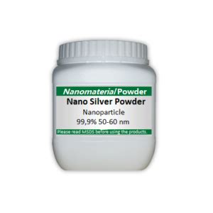 Nano Silver Powder Purity 99 9 Size 50 60 Nm Metal Basis