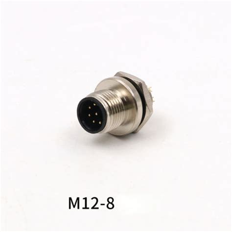 Pg7 M12 Sensor Connector 45812 Pin Malefemale Straightright Angle Plug Ip67 Ebay