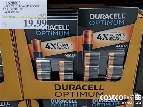 Duracell Power Boost Aaa Optimum Pack Of Instant