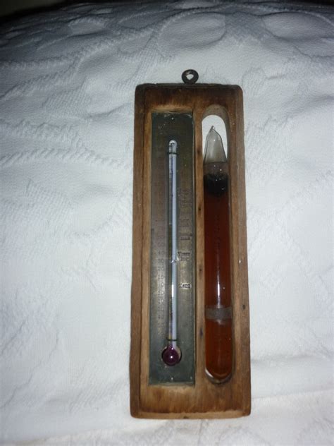 Antique Thermometer And Barometer Antique Price Guide Details Page