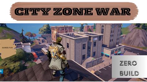 City Zone War 7474 6037 7040 By Gamerfun Fortnite Creative Map Code