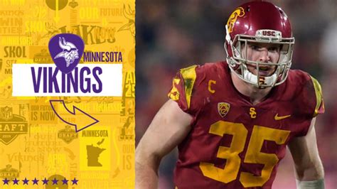 Minnesota Vikings Select USC Linebacker Cameron Smith No 162 In The