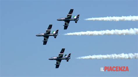 Lo Spettacolo Delle Frecce Tricolori A San Damiano IlPiacenza