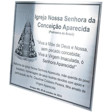 Placa de Inauguração 50x70cm Arte Maiz Comunicação criativa de A a Z