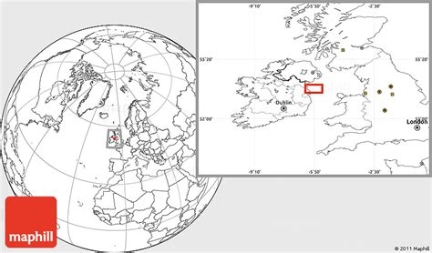 Blank Location Map Of An Ros