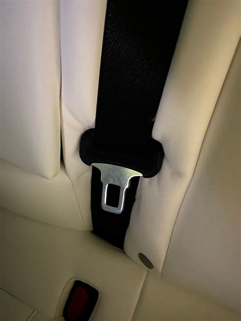 Rear Seat Seatbelt Stuck To Seat Tesla Motors Club