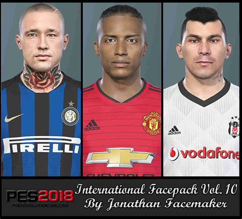 PES 2018 Facepack International V10 By Jonathan Facemaker