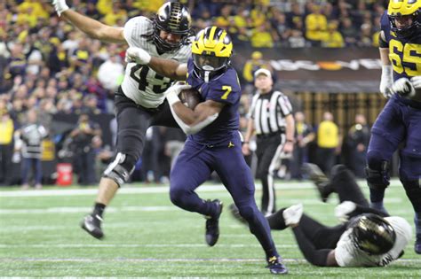 Michigan Football Big Ten Championship Michigan Purdue