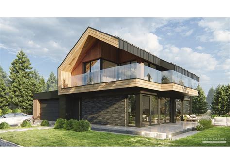 Projekt Domu Lk Minimal House Design Modern Barn House Home