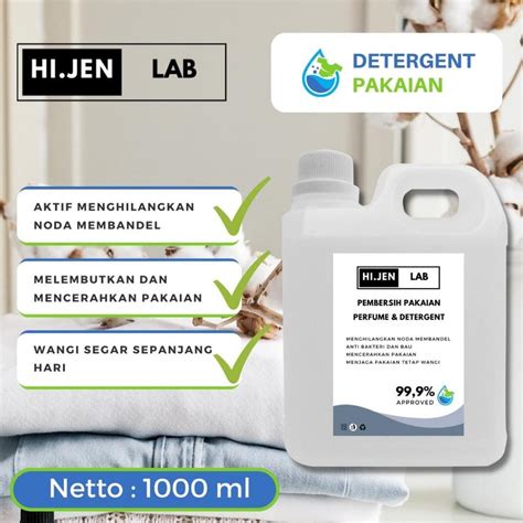 Jual Deterjen Cair Detergent Liquid Laundry Premium Pembersih Pakaian