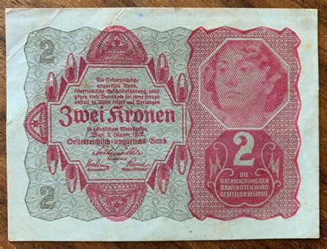 Banknote Sterreich Kronen Kaufen Auf Ricardo