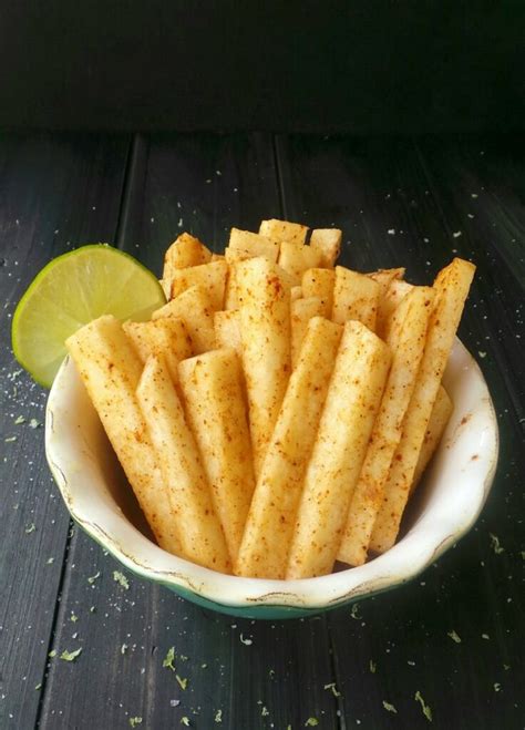 Jicama Fries with a Kick - Allergylicious