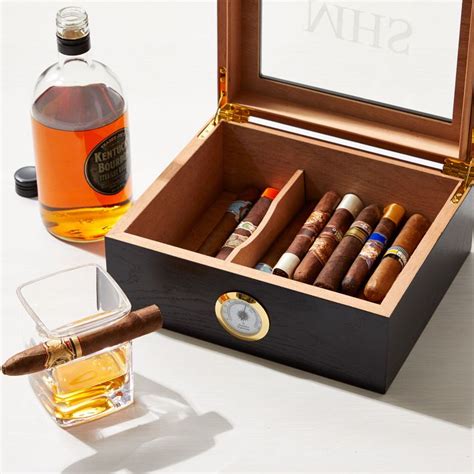 Cigar And Whiskey Gift Set Mark And Graham