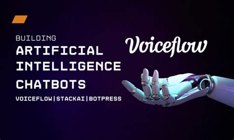 Build Ai Chatbot Chatgpt Voiceflow Botpress Stackai Zapier Bubble