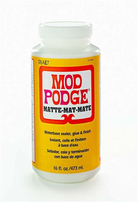 16oz Matt Or Outdoor Mod Podge Garden Craft Glue Varnish Sealer