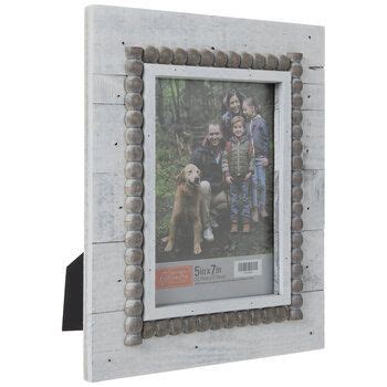 Rustic Metal Frame Hobby Lobby 2026037 Wood Beads Photo Frame