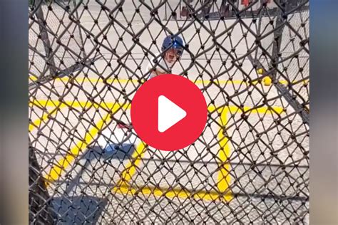 Crying Kid's Batting Cage Outburst Gets Him Pegged By Machine - FanBuzz