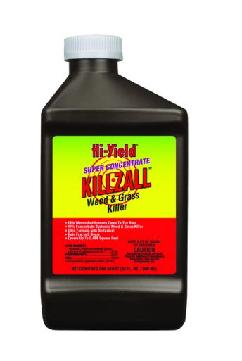 Hi Yield Killzall Weed And Grass Killer Concentrate 32 Oz No 7298094