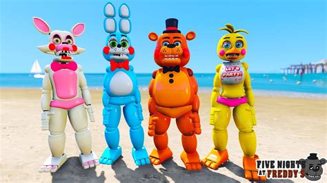 Gta 5 Mods Fnaf Toy Animatronics Full Pack Gta 5 Mods Website