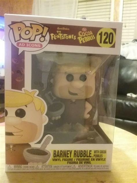 Barney Rubble The Flintstones Cocoa Pebbles Funko Pop 120 3838354770