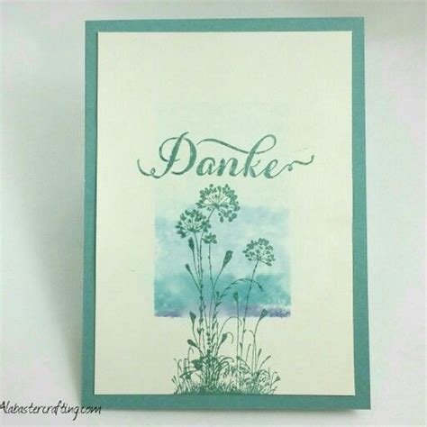 Danke Karte Thank You Card Stampin Up Stempel Sets Serene Silhouettes