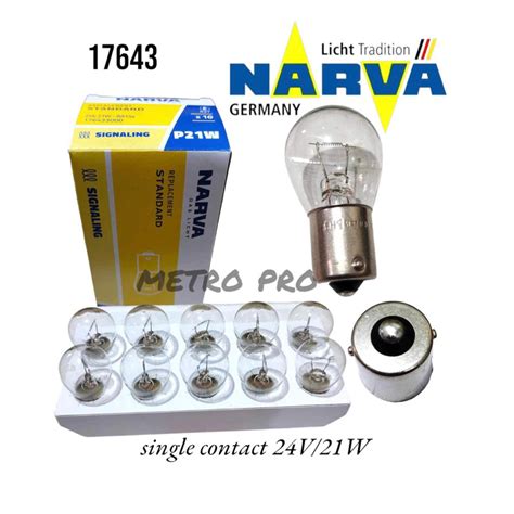 Narva Auto Bulb Small Medium V V Single Double Contact