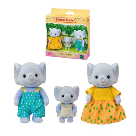 Familia Elefante Sylvanian Families Jugueterías Ansaldo