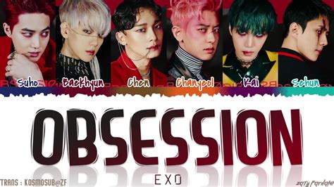 Exo Obsession Lyrics Color Coded Han Rom Eng Youtube