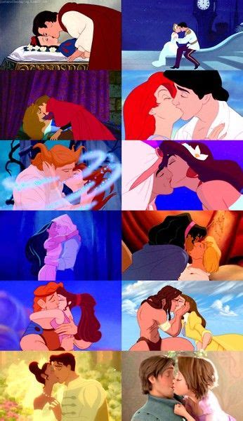 That Magical Moment Disney Kiss Disney Couples Disney Pictures