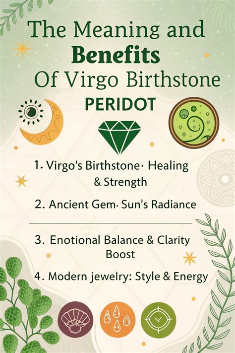 Unlock The Power Of Virgo Birthstone Peridot For Ultimate Success