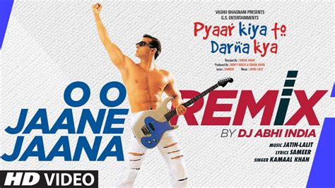 O O Jane Jaana Official Remix Dj Abhi India Salman Khan Kamaal