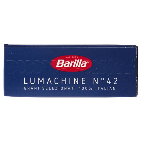 Barilla Pasta Lumachine N 42 100 Grano Italiano 500g NonPesa It