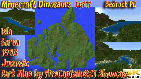 Isla Sorna 1993 Map Showcase By FireCaptain221 4K60FPS Minecraft