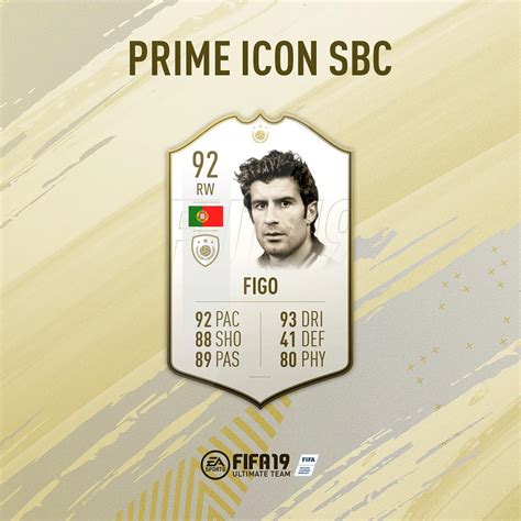 Fifa Announced The New Sbc Dedicated To Icon Luis Figo Prime