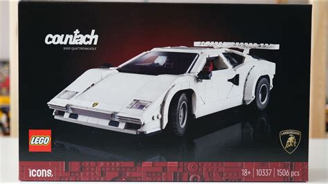 LEGO Icons 10337 Lamborghini Countach 5000 Quattrovalvole LEGO Speed