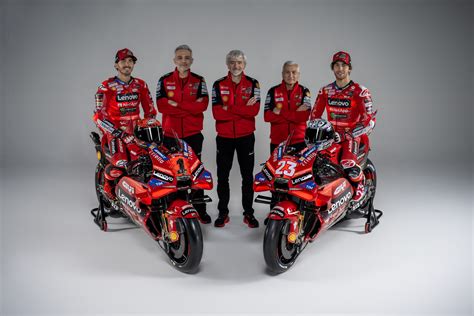 The Ducati Lenovo Team unveils 2024 livery in Madonna di Campiglio