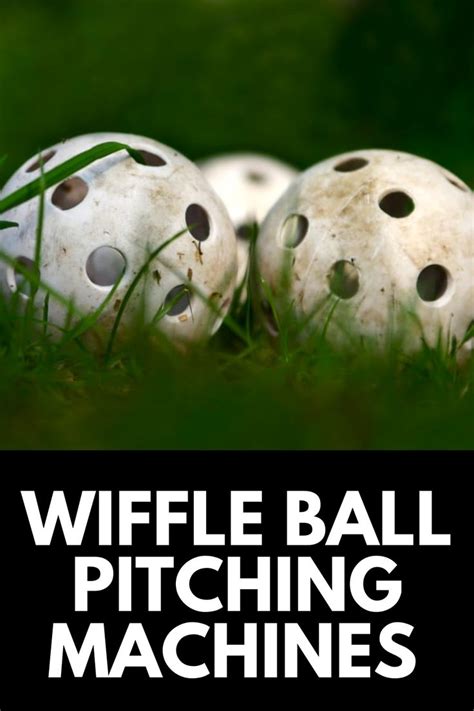 Top Wiffle Ball Pitching Machines for Ultimate Fun