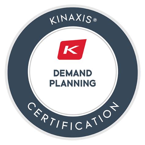 Kinaxis Demand Planning Application Specialist Credly