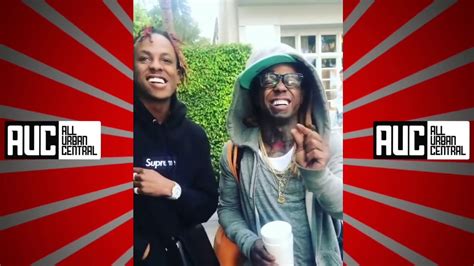 Lil Wayne Scared To Throw First Pitch At Miami Marlins Baseball Game