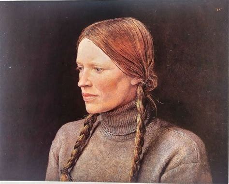 Andrew Wyeth Fine Art Print Helga Braids Book Page Print Etsy