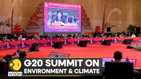 Wion Climate Tracker G Summit On Environment Climate Leaders