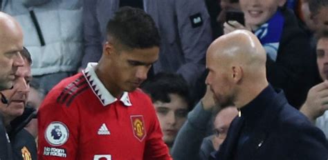 Varane L Annonce Irrévocable De Ten Hag