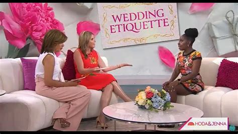 Elaine Swann Appears On NBCs Hoda Jenna On The TODAY Show To