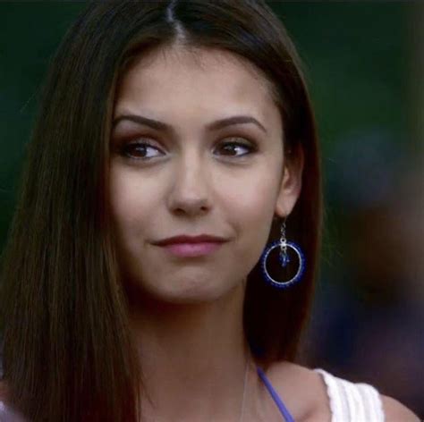 Elena looked so happy in the first season before she knew vampires ...
