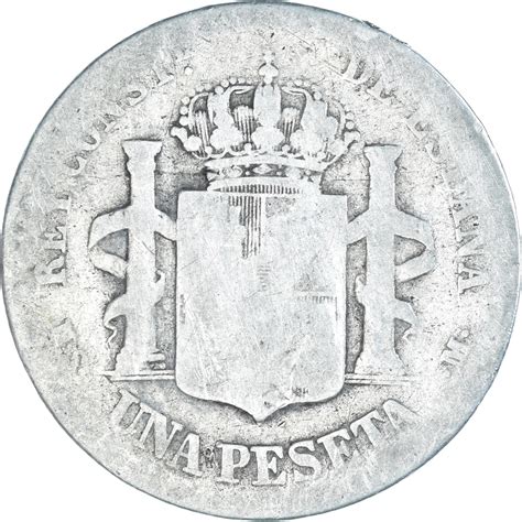 Moneda Espa A Alfonso Xii Peseta Compra Venta En