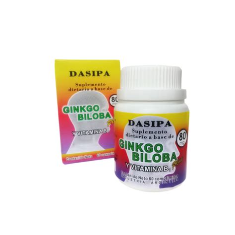 Ginkgo Biloba Vitamina B Dasipa Tila Tienda Natural