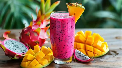 Cómo Preparar El Jugo De Pitaya Mango Y Papaya Que Mejora La Apariencia De La Piel Y