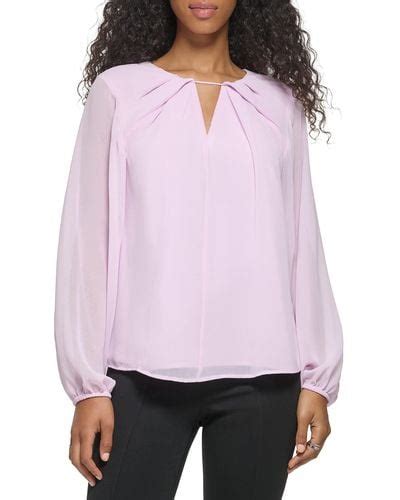 Plum Blouses For Women Lyst